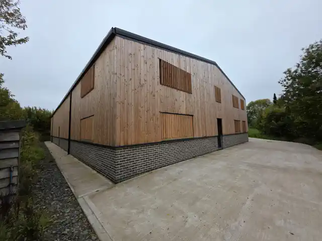 British Larch Shadow Gap 42 British Larch Shadow Gap cladding