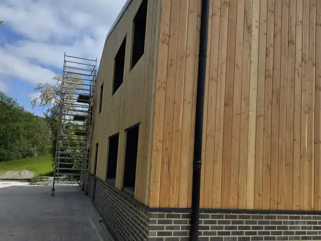 Shadow gap Cladding 31 Larch Cladding by co2larch