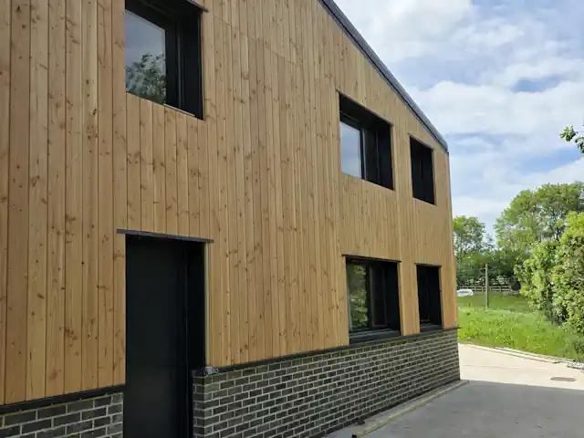 Shadow Gap Cladding 32 Larch Shadow Gap Cladding Building