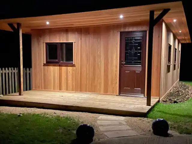 Garden Building by R.Malton Ltd Shadow Gap Cladding Canadian Western Red Cedar Shadow Gap Cladding by R.Malton Ltd